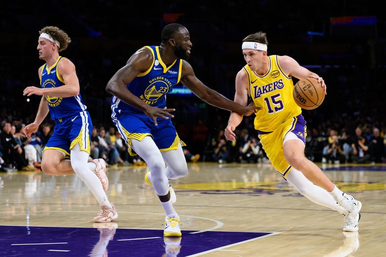 NBA: Golden State Warriors at Los Angeles Lakers