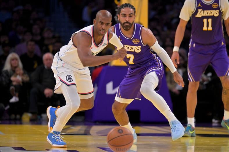 NBA: Los Angeles Clippers at Los Angeles Lakers