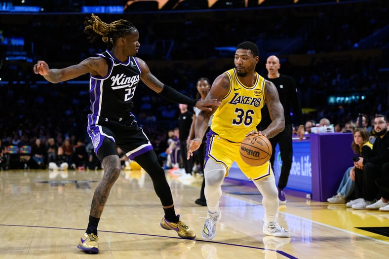 NBA: Preseason-Sacramento Kings at Los Angeles Lakers