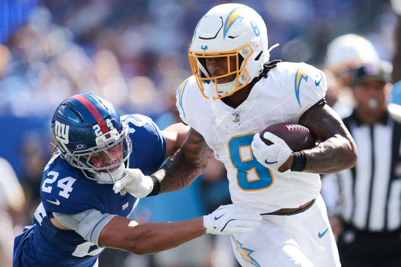 NFL: Los Angeles Chargers at New York Giants