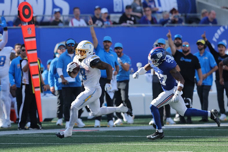 NFL: Los Angeles Chargers at New York Giants