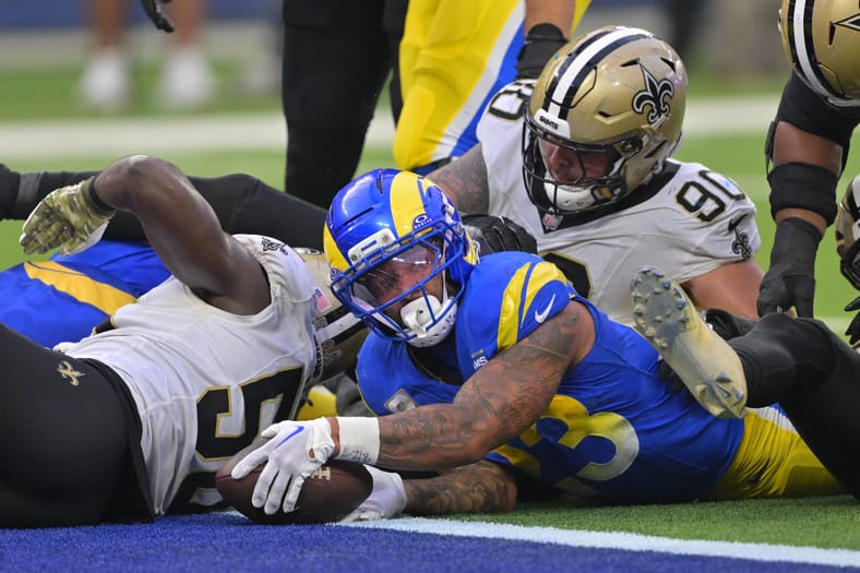 NFL: New Orleans Saints at Los Angeles Rams