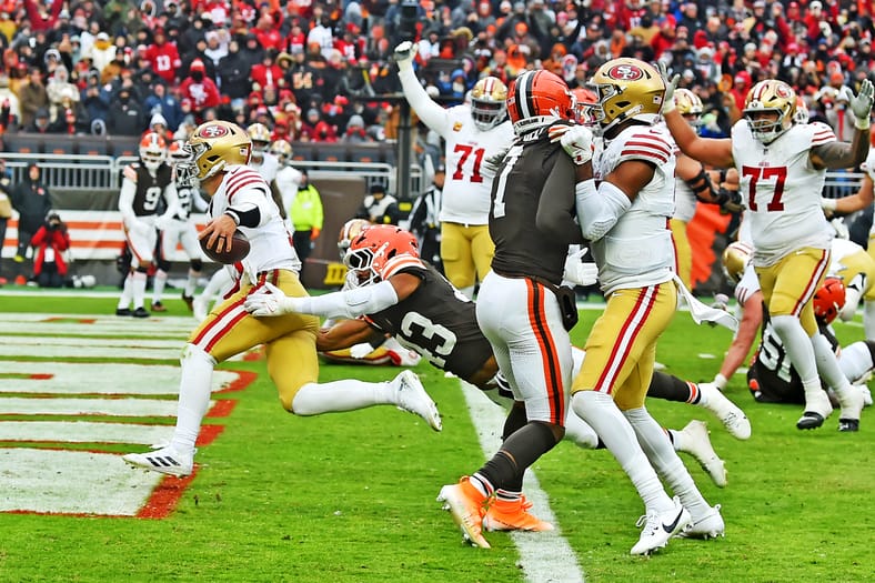 NFL: San Francisco 49ers at Cleveland Browns