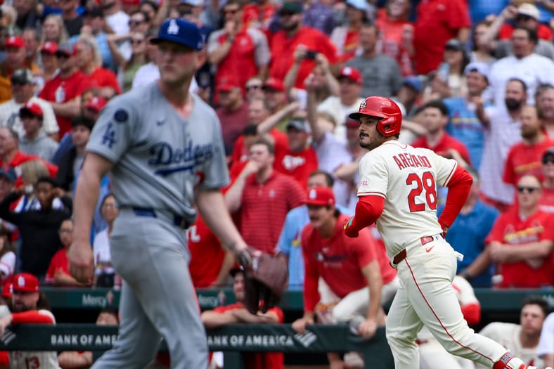 MLB: Los Angeles Dodgers at St. Louis Cardinals