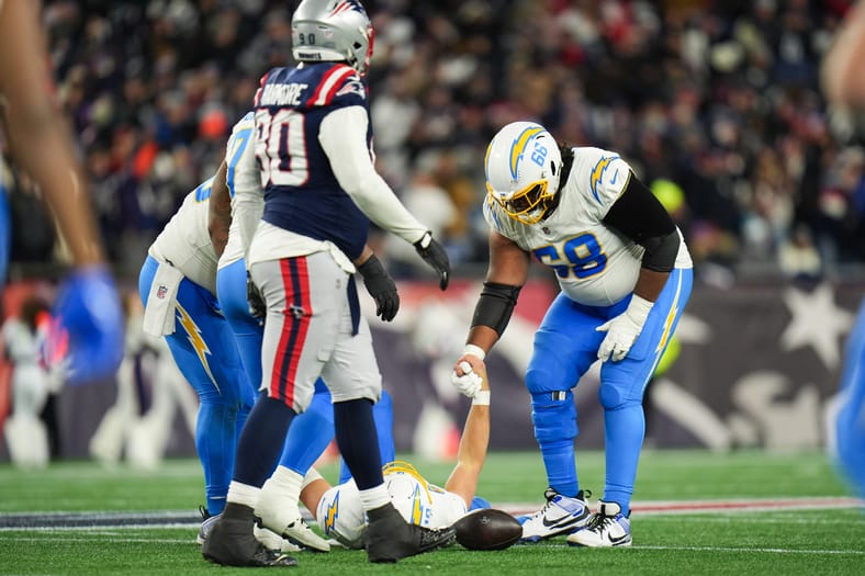 NFL: AFC Wild Card Round-Los Angeles Chargers at New England Patriots