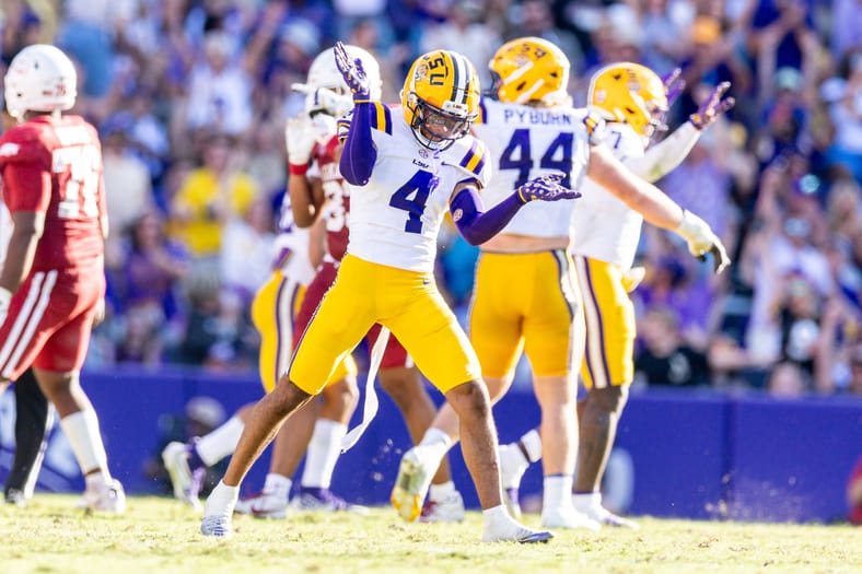 NCAA Football: Arkansas at Louisiana State