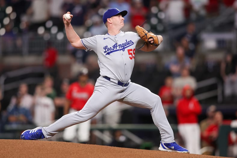 MLB: Los Angeles Dodgers at Atlanta Braves