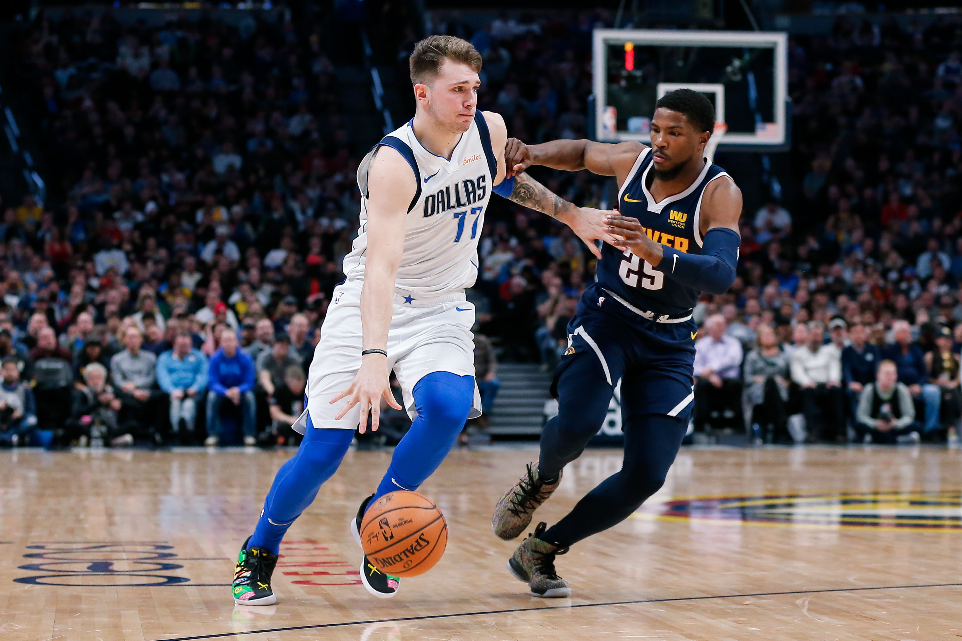NBA: Dallas Mavericks at Denver Nuggets