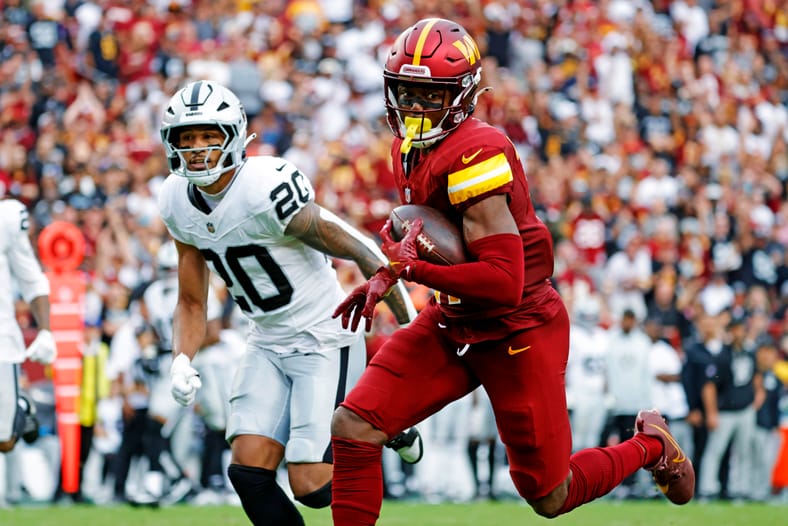 NFL: Las Vegas Raiders at Terry McLaurin Washington Commanders