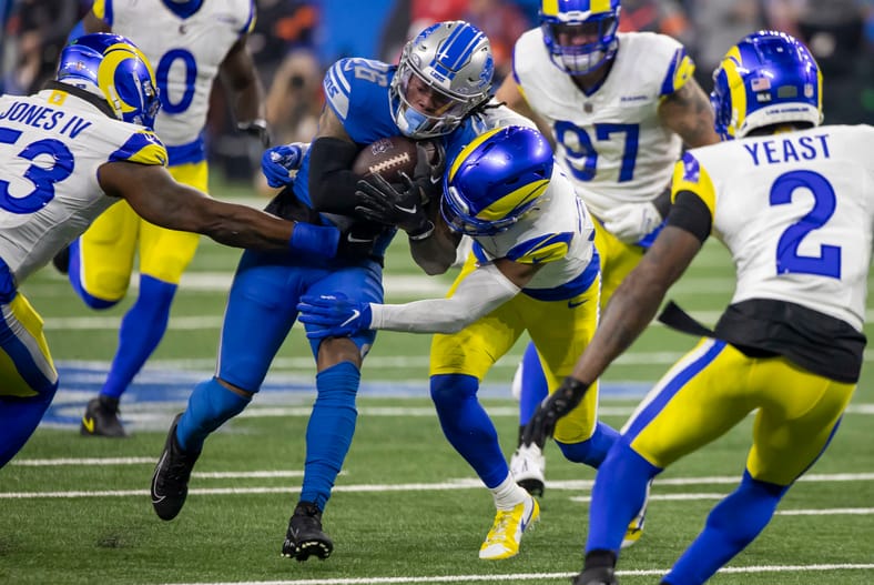NFL: NFC Wild Card Round-Los Angeles Rams at Detroit Lions