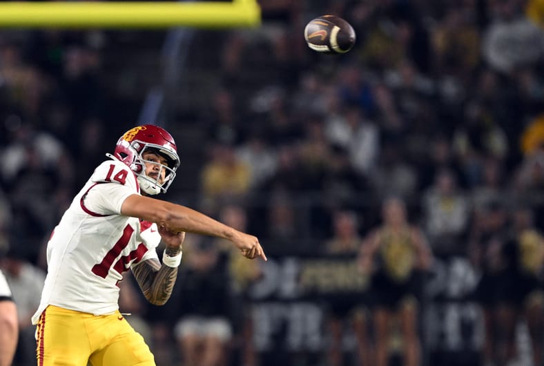 NCAA Football: USC at Purdue