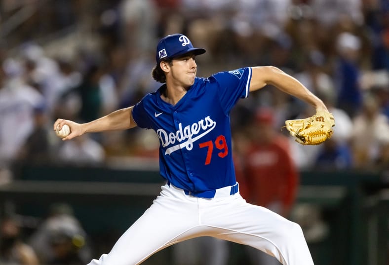 Dodgers Secure Talented Pitcher With Minor League Deal 3 MLB: Spring Training-Los Angeles Angels at Los Angeles Dodgers