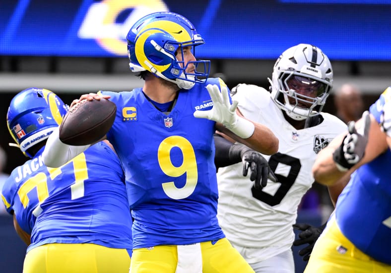 NFL: Las Vegas Raiders at Los Angeles Rams