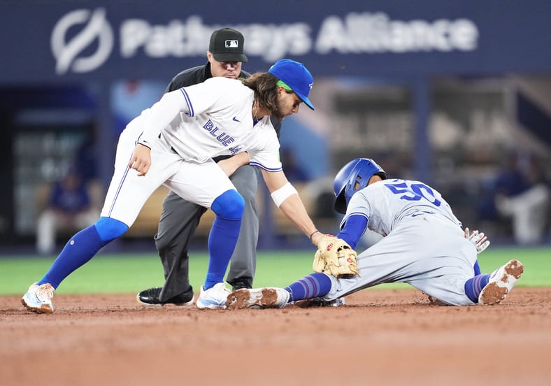 MLB: Los Angeles Dodgers at Toronto Blue Jays