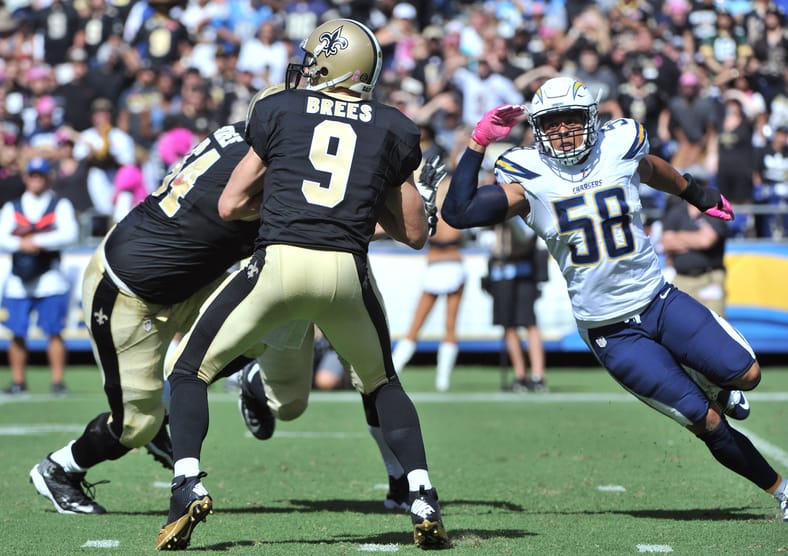 NFL: New Orleans Saints at San Diego Chargers