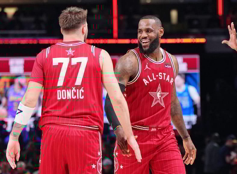 NBA: 73rd All Star Game-Western at Eastern