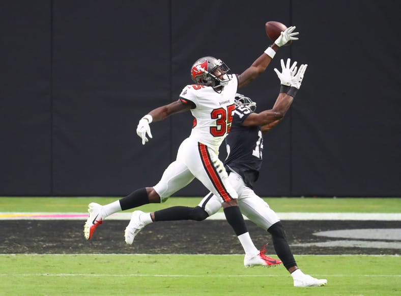 NFL: Tampa Bay Buccaneers at Las Vegas Raiders