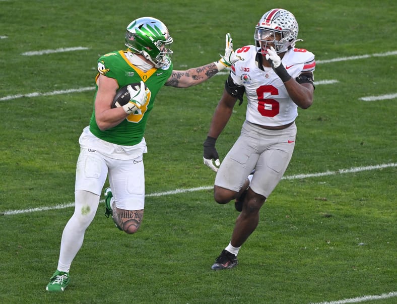 NCAA Football: Rose Bowl-Ohio State at Oregon