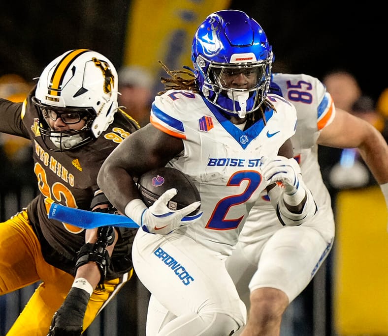 NCAA Football: Boise State at Wyoming
