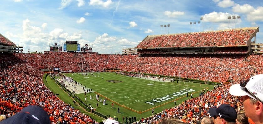 NCAA Week 14 Bets: 3 Of The Best Parlays That Will Make You Money 3 Jordan-Hare Stadium. Photo Credit: GSankary | Under Creative Commons License