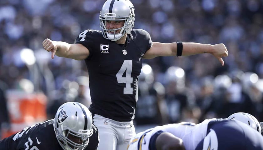 Ranking The AFC West Quarterbacks 4 derek carr