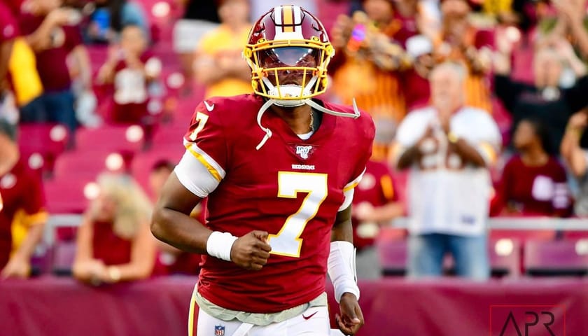 Washington Redskins Quarterback Dwayne Haskins. Photo Credit: All-Pro Reels | Under Creative License