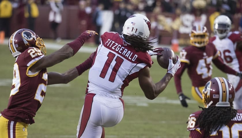 Arizona Cardinals Wide Receiver Larry Fitzgerald. Photo Credit: KA Sports Photos | Under Creative Commons License