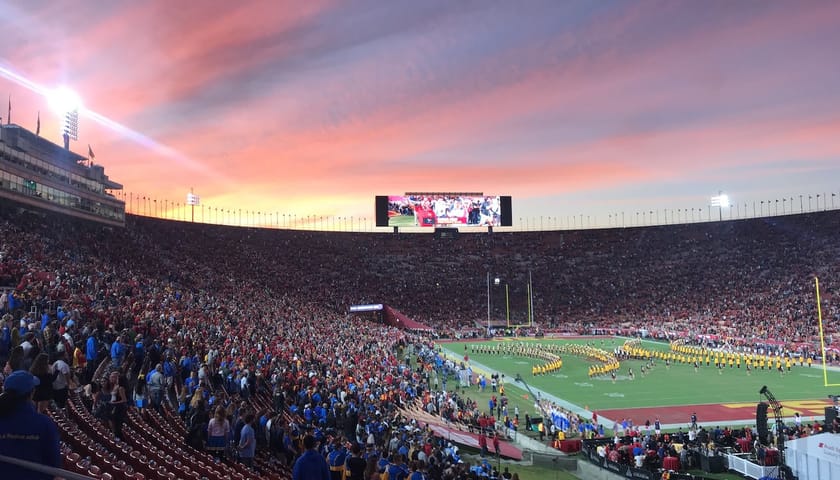 USC Vs UCLA At The Coliseum. Photo Credit: seaternity | Under Creative Commons License