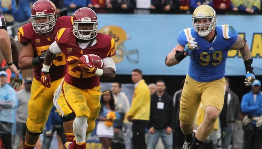 NCAA Week 13 Bets: 3 Of The Best Parlays That Will Make You Money 3 USC Vs UCLA At The Rose Bowl 2012. Photo Credit: James Santelli | Neon Tommy | Under Creative Commons License
