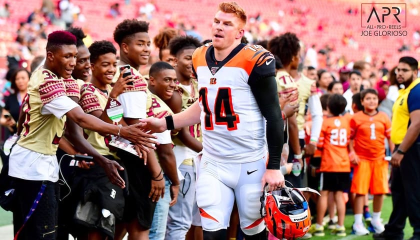 Cincinnati Bengals Quarterback Andy Dalton. Photo Credit: All-Pro Reels | Joe Glorioso | Under Creative Commons License
