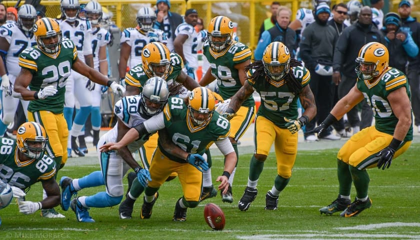 Green Bay Packers vs Carolina Panthers. Photo Credit: Mike Morbeck | Under Creative Commons License