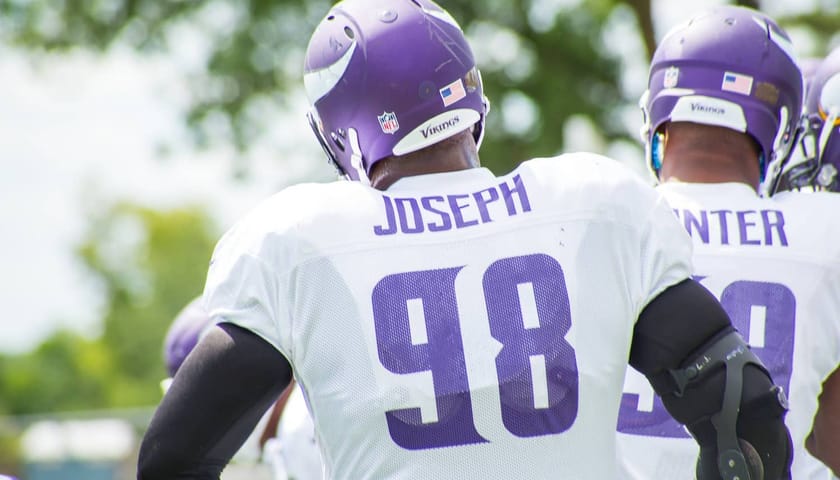 Defensive Lineman Linval Joseph. Photo Credit: Matthew Deery - Under Creative Commons License