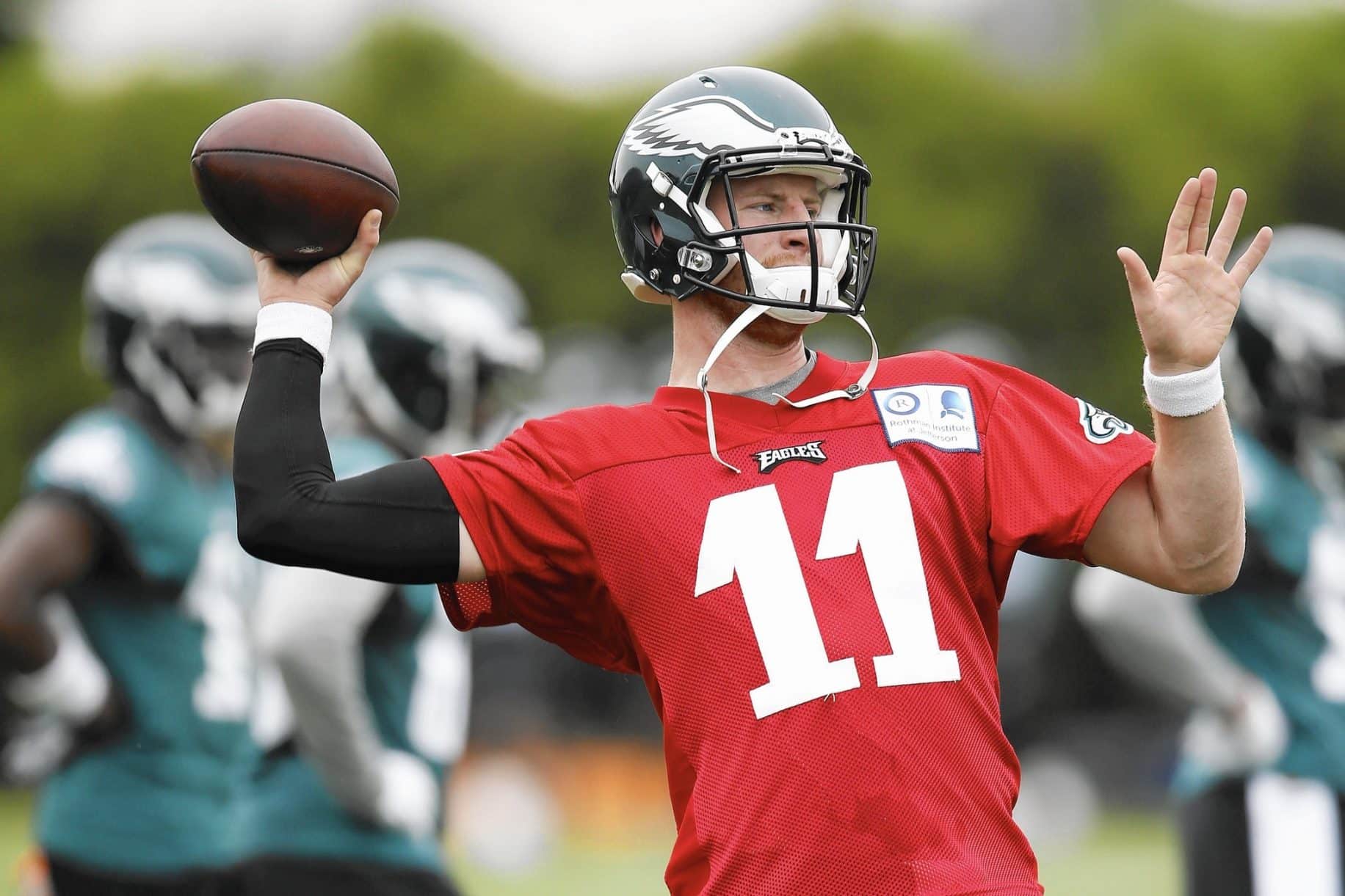 Carson Wentz Out With Fractured Rib
