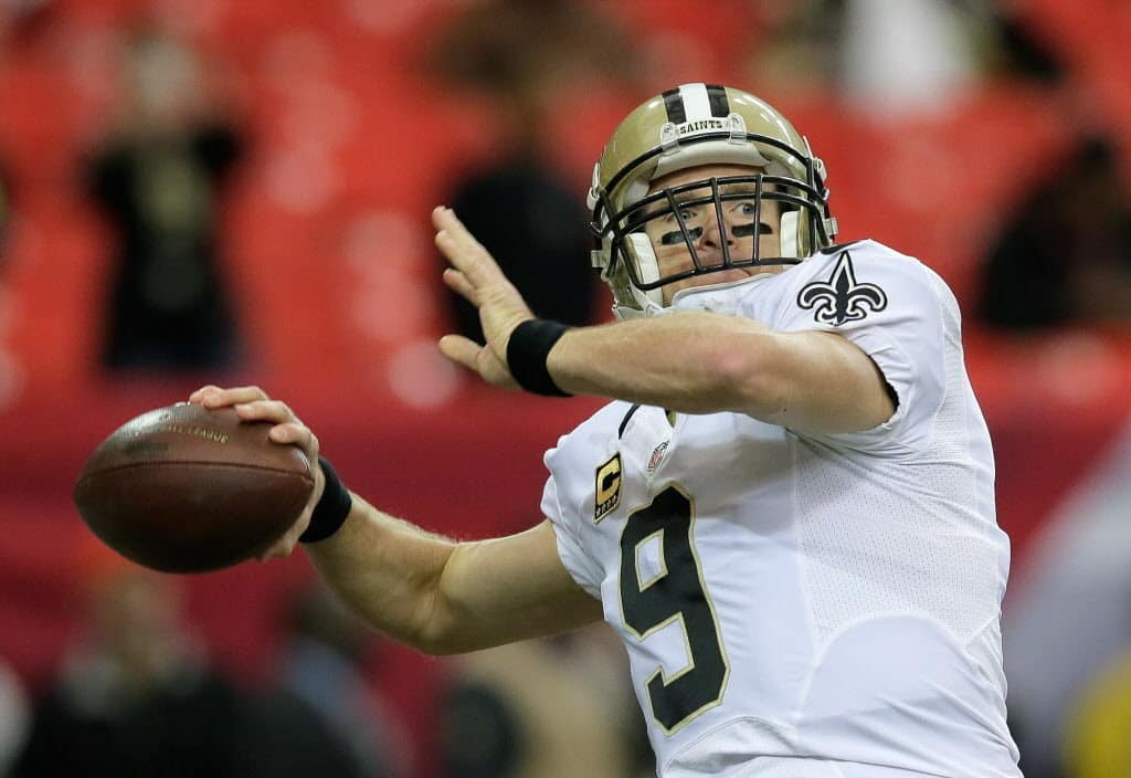 Quarterback of the New Orleans Saints Drew Brees