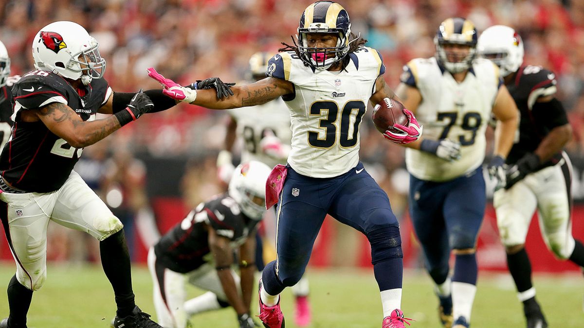 Los Angeles Rams running back Todd Gurley