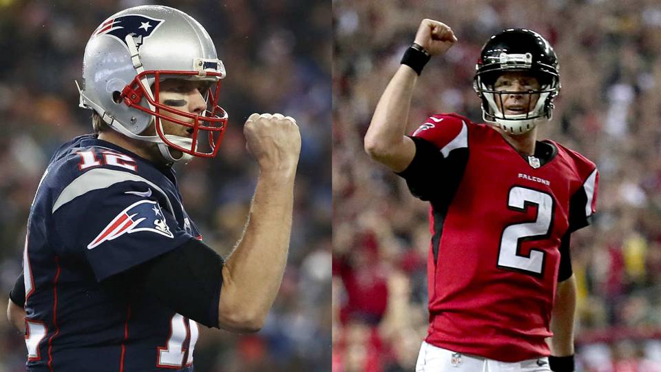 Sports Talk With A Side Of Meatballs - Super Bowl Edition 3 Brady vs Ryan