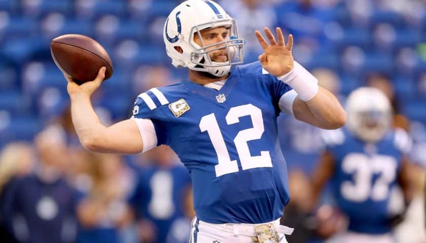 Ranking The AFC South Quarterbacks 3 Andrew Luck 2
