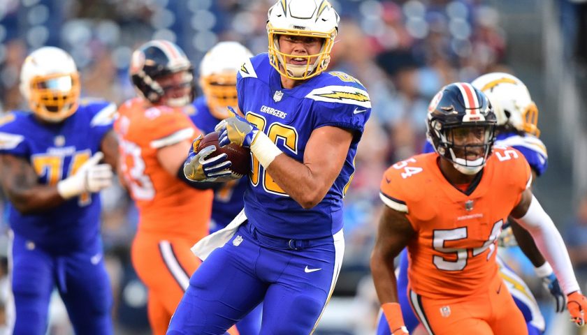 2016 NFL Fantasy All-Rookie Team 6 Hunter Henry