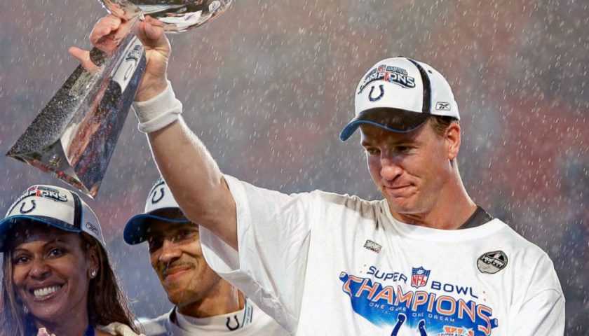 Top 10 Moments In Indianapolis Colts History 3 Peyton Manning Wins First Super Bowl