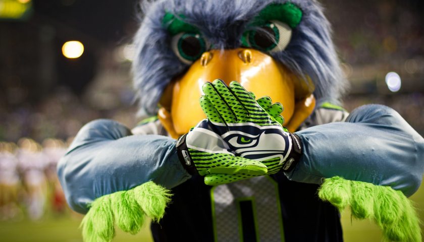 Seahawks Mascot