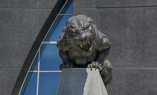 Carolina Panthers Statue