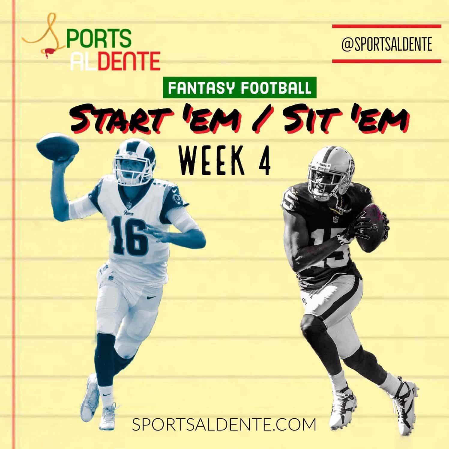 Fantasy Football Start Em/Sit Em Week 4 LAFB Network