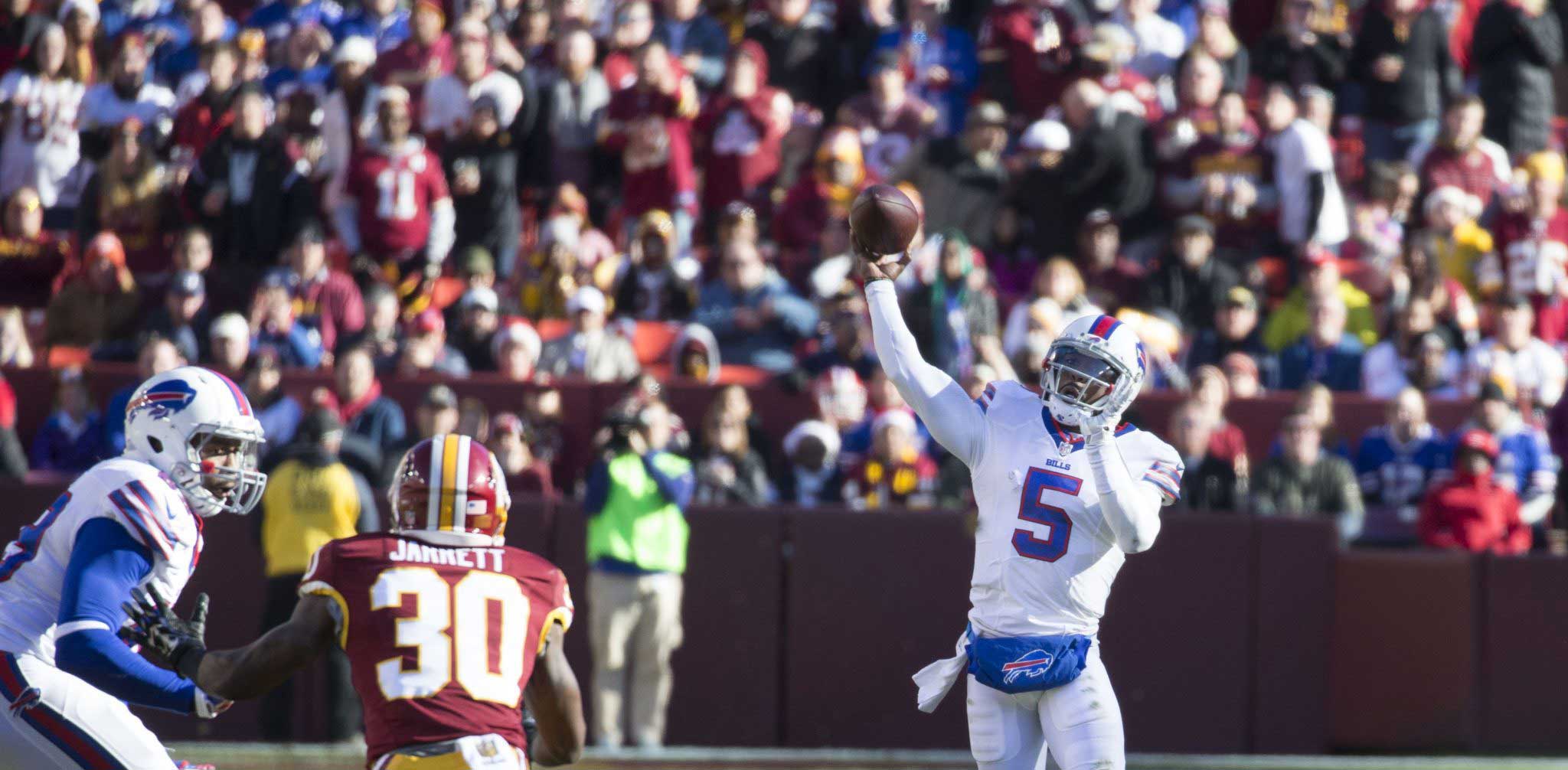 Week 5 NFL Power Rankings Tyrod Taylor Buffalo Bills