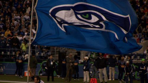 Seattle Seahawks Flag