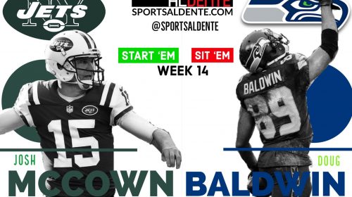 Week 14 Start Em Sit Em