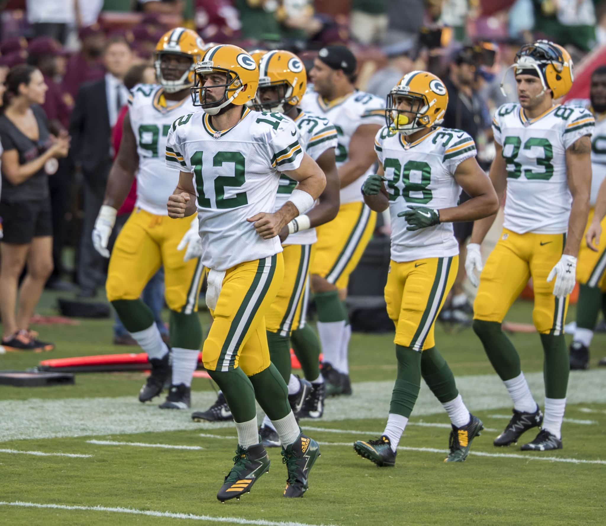 Packers at Redskins 8/19/17. Photo Credit: KA Sports Photos | Under Creative Commons License