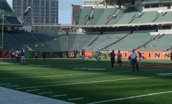 View From The Cincinnati Bengals Sideline. Photo Credit: Paul | Flickr - Under Creative Commons License