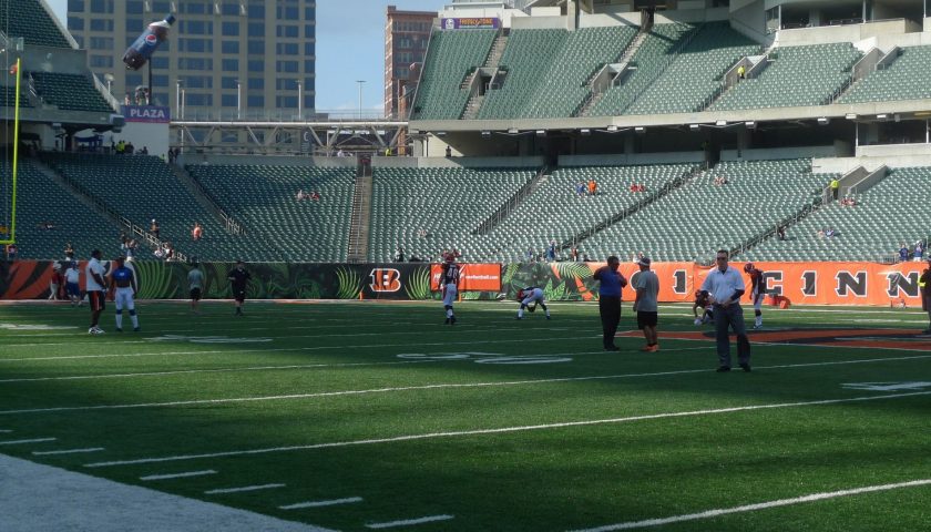 Fantasy Football Week 16 Waiver Wire 3 View From The Cincinnati Bengals Sideline. Photo Credit: Paul | Flickr - Under Creative Commons License