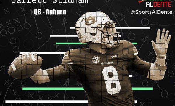 Jarrett Stidham NFL Draft Profile. Sports Al Dente Illustration