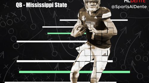 Nick Fitzgerald NFL Draft Profile 13 Nick Fitzgerald NFL Draft Profile | Sports Al Dente Illustration